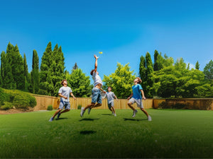 Yard game or park or picnic fun toy for group activities or backyard fun