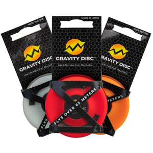 Gravity Disc™ - 3 Pack (Red, Orange, Glow)