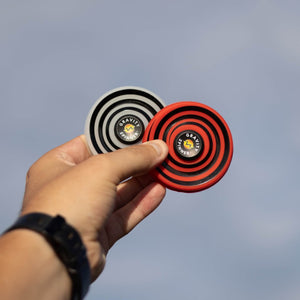 Flying fidget spinners - Gravity Disc Spinning Mini Frisbee